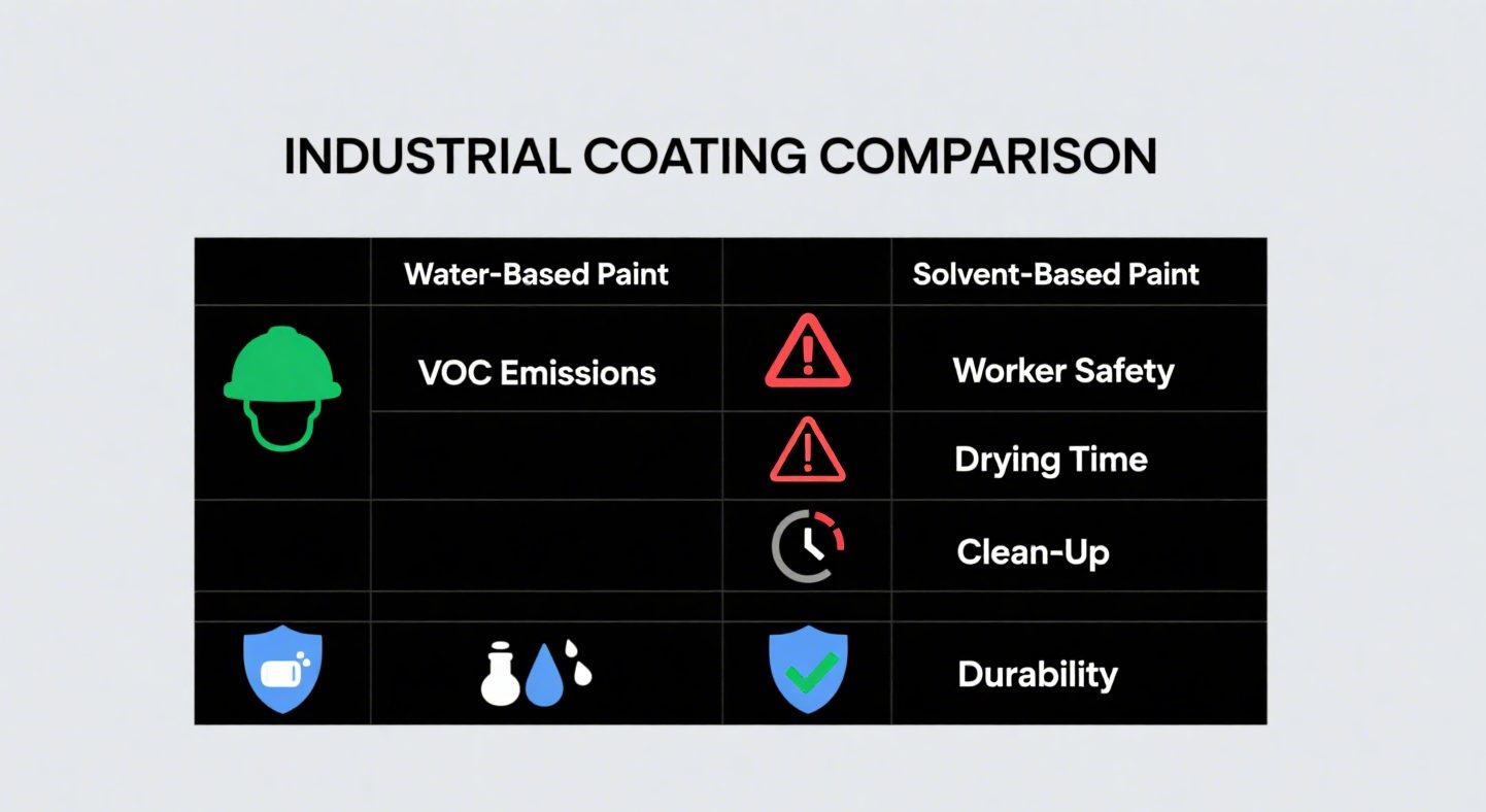water-based paint VS solvent-based paint