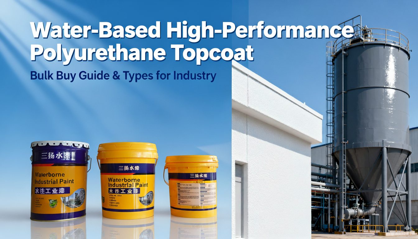 Water-Based High-Performance Polyurethane Topcoat: Bulk Buy Guide & Types for Industry